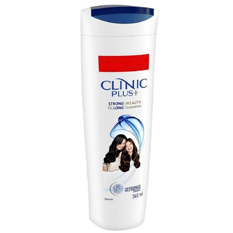 Clinic Plus شامبو كلينيك بلس القوي والطويل للصحة، 355 مل | تنظيف الشعر اليومي | مناسب لجميع أنواع الشعر - Image 5